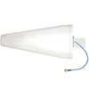 Wideband Outdoor Yagi Directional Antenna, 50 Ohm, 140 PIM